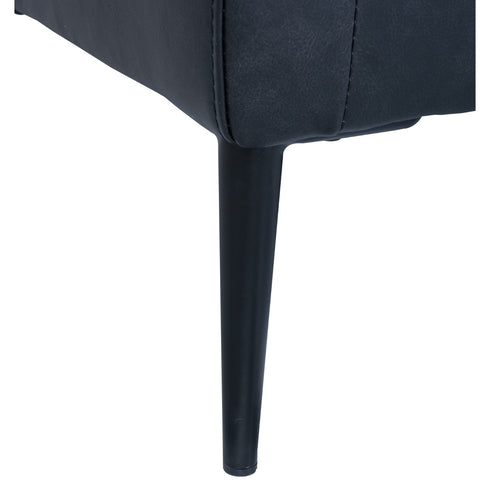 2-Seater Sofa Valencia Black